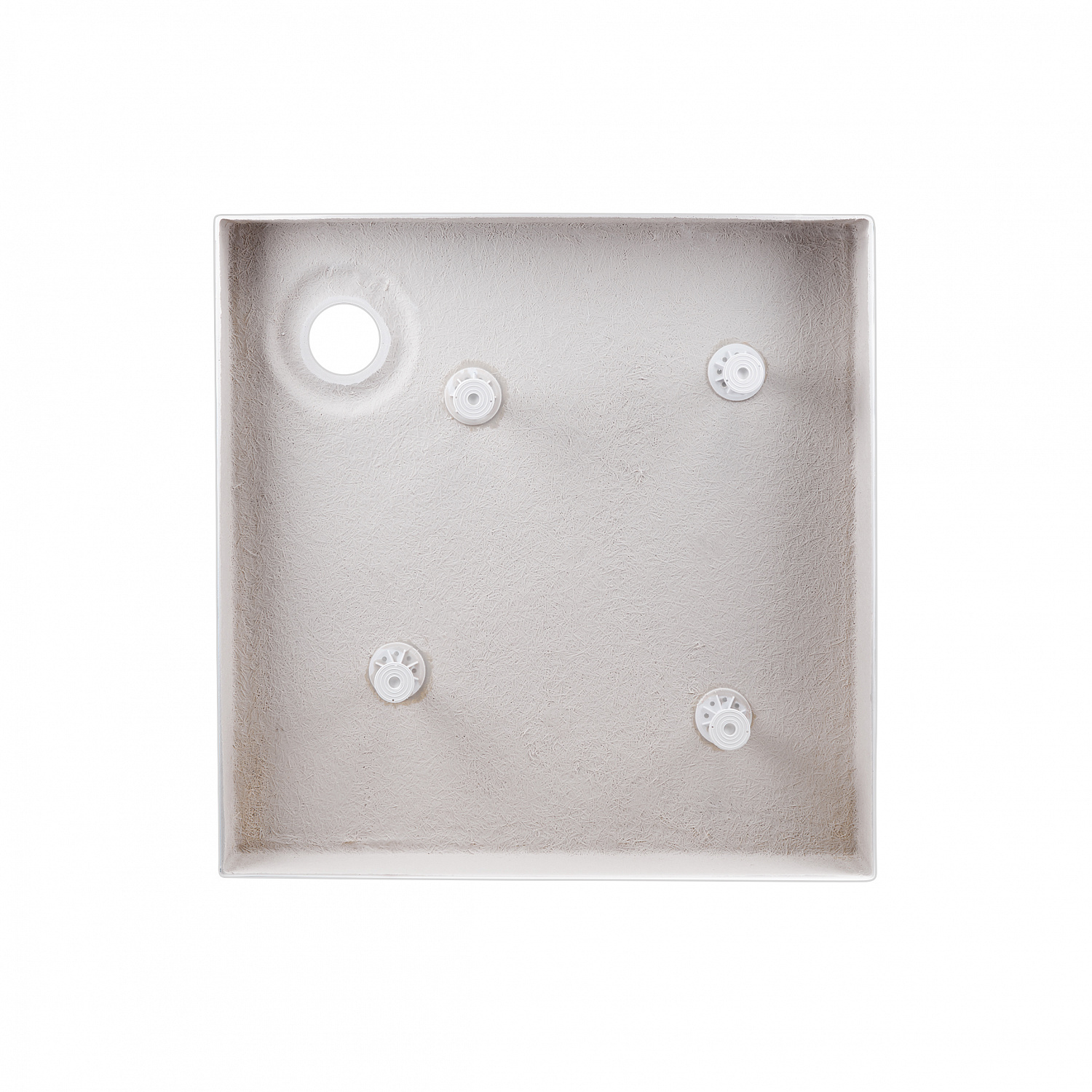 Душовий піддон Qtap Tern 308812C 80x80x12 см + сифон