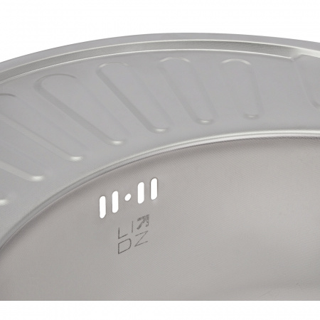 Кухонна мийка Lidz 5745 0,8 мм Micro Decor (LIDZ5745MDEC)
