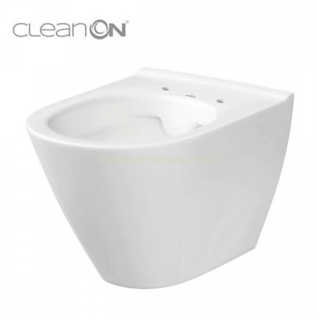 Унітаз підвісний Cersanit CITY OVAL NEW CLEAN ON (без сидіння)