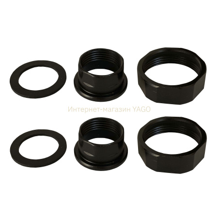 Комплект гайок  1 1/2″ - 1″ сталь (комплект 2 упаковки) в інтернет-магазині Yago