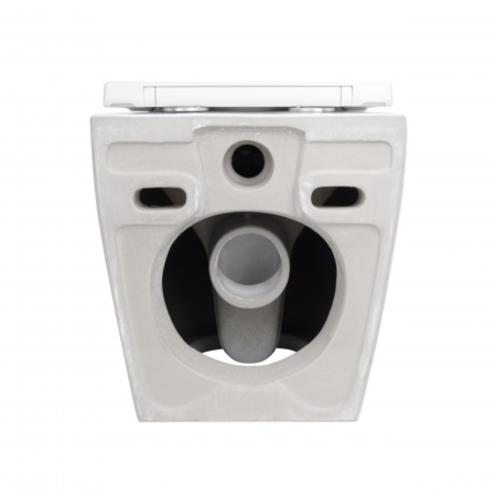 Унітаз підвісний Qtap Robin безобідковий з сидінням Soft-close QT13332141ERW