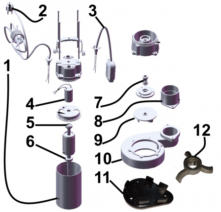 Насос фекальний з ріжучим механізмом Optima V 750 DF 0,75 кВт в інтернет-магазині Yago