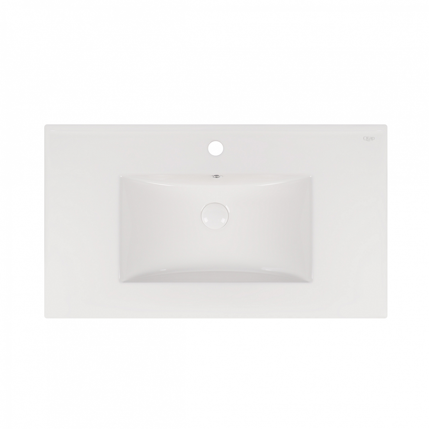 Комплект Qtap Taurus 800х800х437 Whitish oak тумба підлогова + раковина урізна QT2471TNT803WO