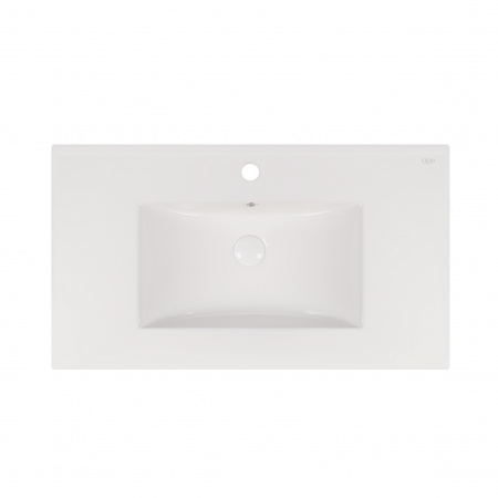 Комплект Qtap Taurus 800х800х437 Whitish oak тумба підлогова + раковина урізна QT2471TNT803WO