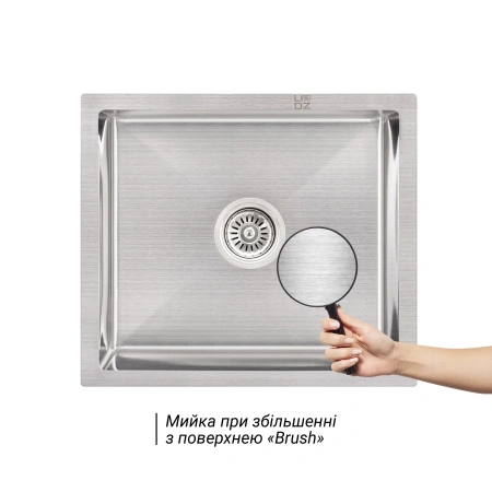 Мийка для кухні H5245 Brush 3,0/1 мм Lidz