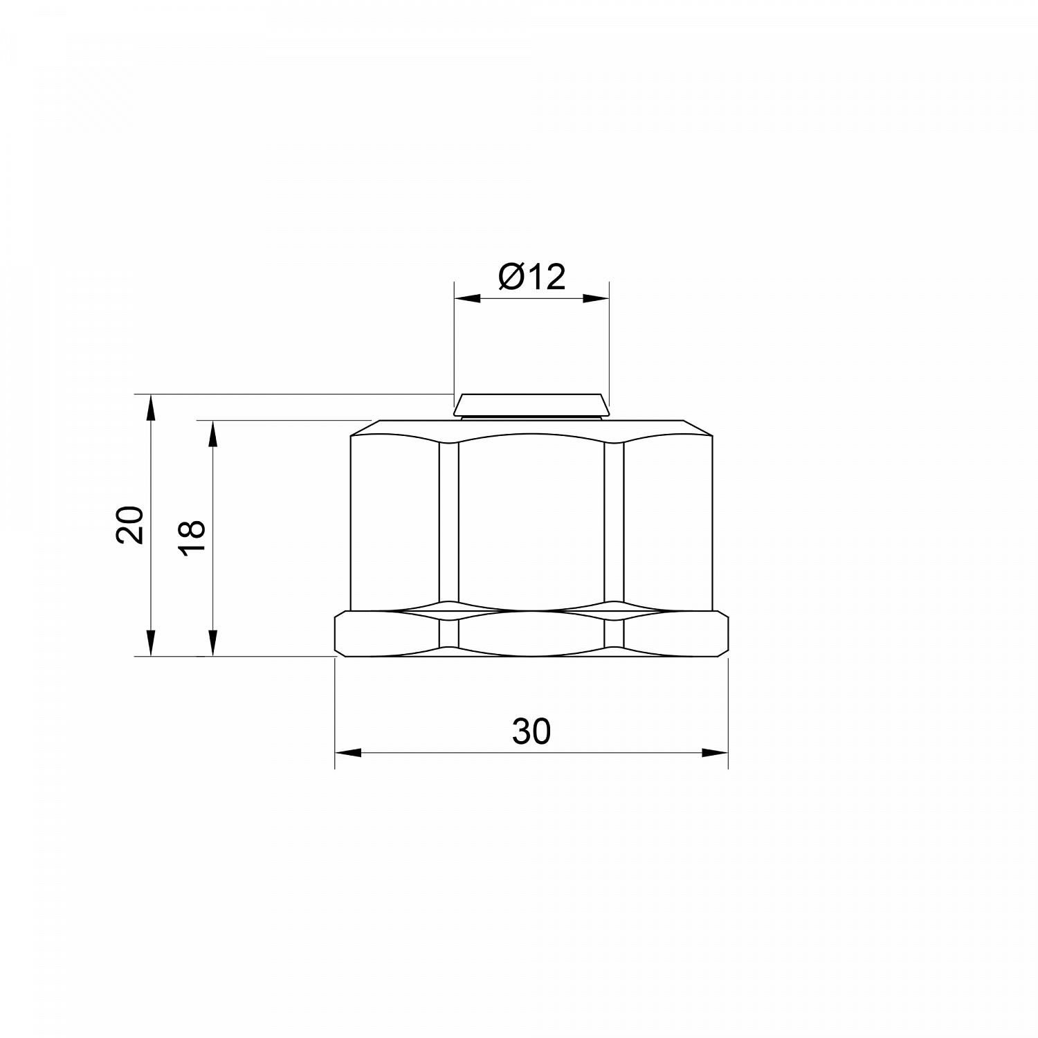 Євроконус SD Plus 16х2 мм 3/4" SD346