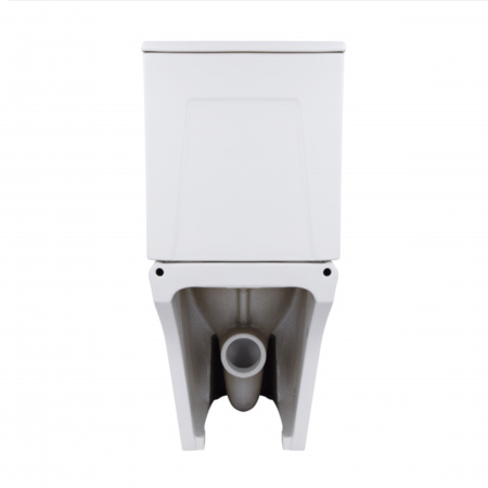 Унітаз-компакт Qtap Kalao безобідковий з сідінням Soft-close QT08221213AW