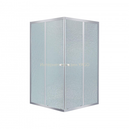 Душова кабіна Lidz Wawel SC90x90.SAT.LOW.FR, скло Frost 4 мм без піддона