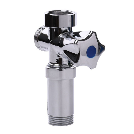 Кран вентильний для пральної машини Q PROFESSIONAL 3/4″x3/4″x3/4″ з подовжувачем NV-QP170 в інтернет-магазині Yago
