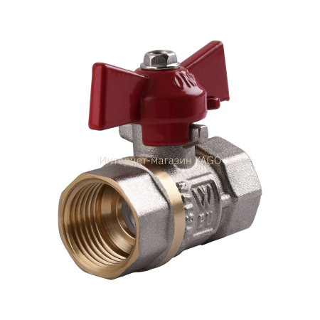Кран кульовий прямий WATER VALVE  1/2″ ВВ КБ NV-V Q001 в інтернет-магазині Yago