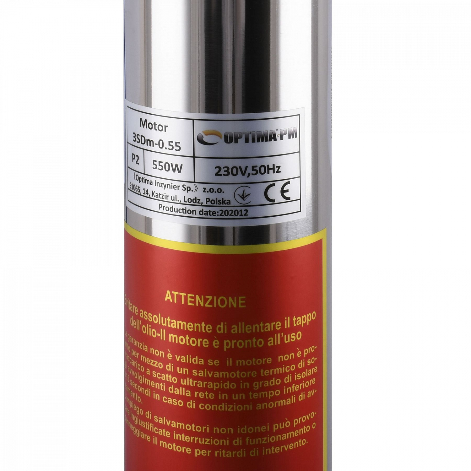 Насос свердловиний з підвищеною стійкістю до піску  OPTIMA PM 3SDm2,5/15 0,55 кВт 65м + 40 м кабель в інтернет-магазині Yago