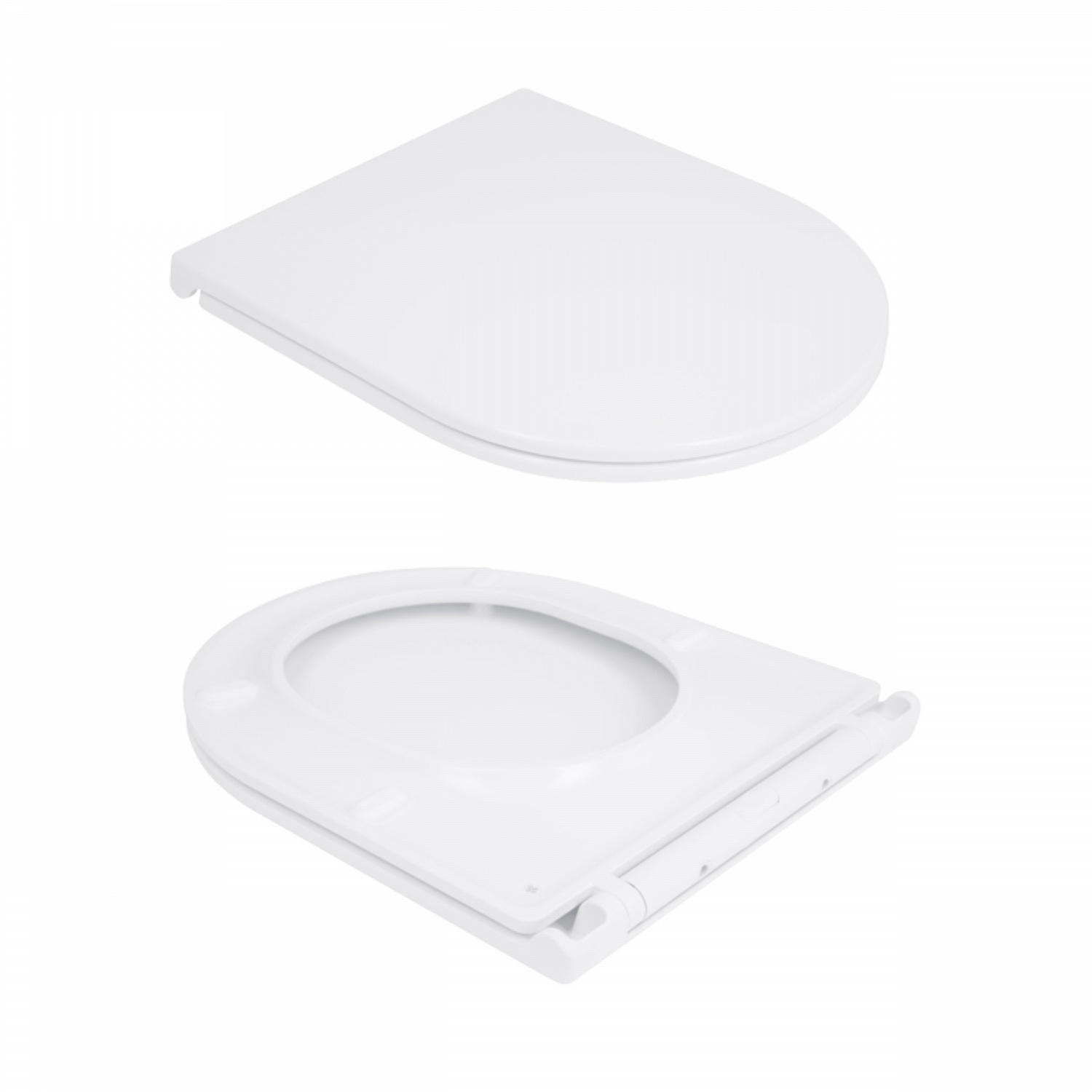 Унітаз підвісний Qtap Taurus безободковий з сидінням Soft-close QT2433084EUQW