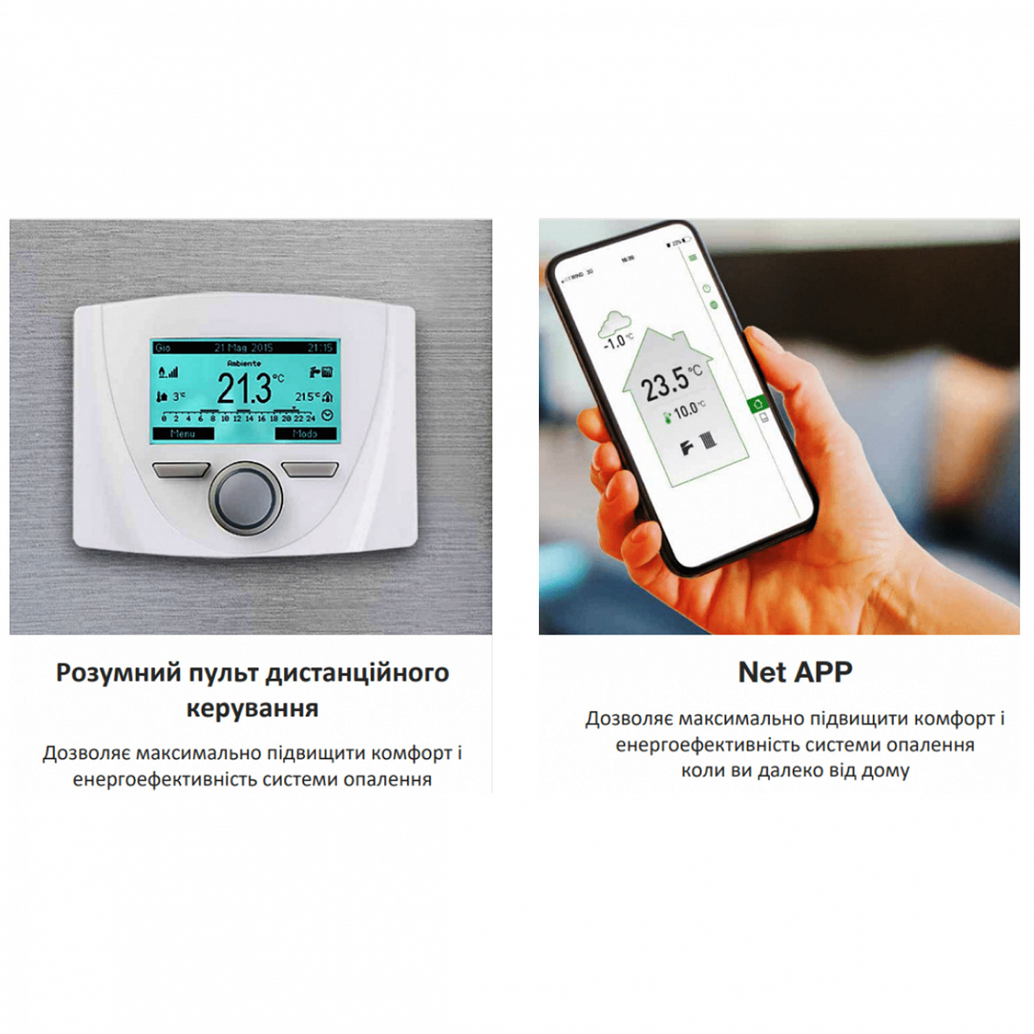 Котел газовий ITALTHERM SMART 25 K конденс, двоконтурний + коакс. димохід в інтернет-магазині Yago