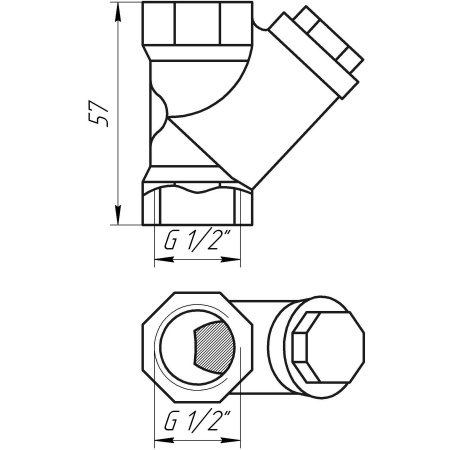 Фільтр грубого очищення для газу ITAP 1/2″ 193 в інтернет-магазині Yago