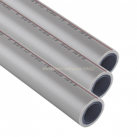Труба Sabi PPR-AL-PIPE ф25*4,2 мм з  алюмінієвою фольгою в інтернет-магазині Yago