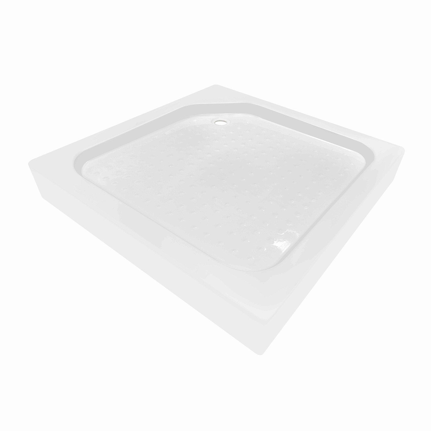 Душова кабіна Lidz Wawel SC90x90.SAT.LOW.GR, скло тон. 4 мм + Lidz Душовий піддон KAPIELKA ST90x90х14