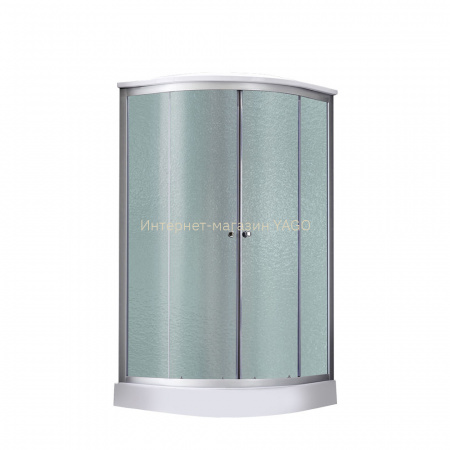 Гідромасажний бокс Lidz Tani SBM90x90.SAT.LOW.FR, скло Frost 4 мм