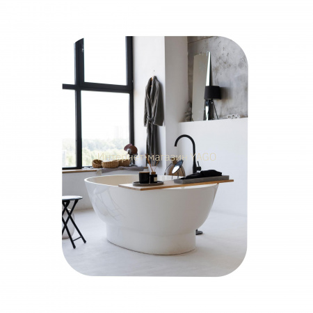 Дзеркало Lidz Nicole 700х900 настінне прямокутне зі завкругленими кутами LD78NI7090