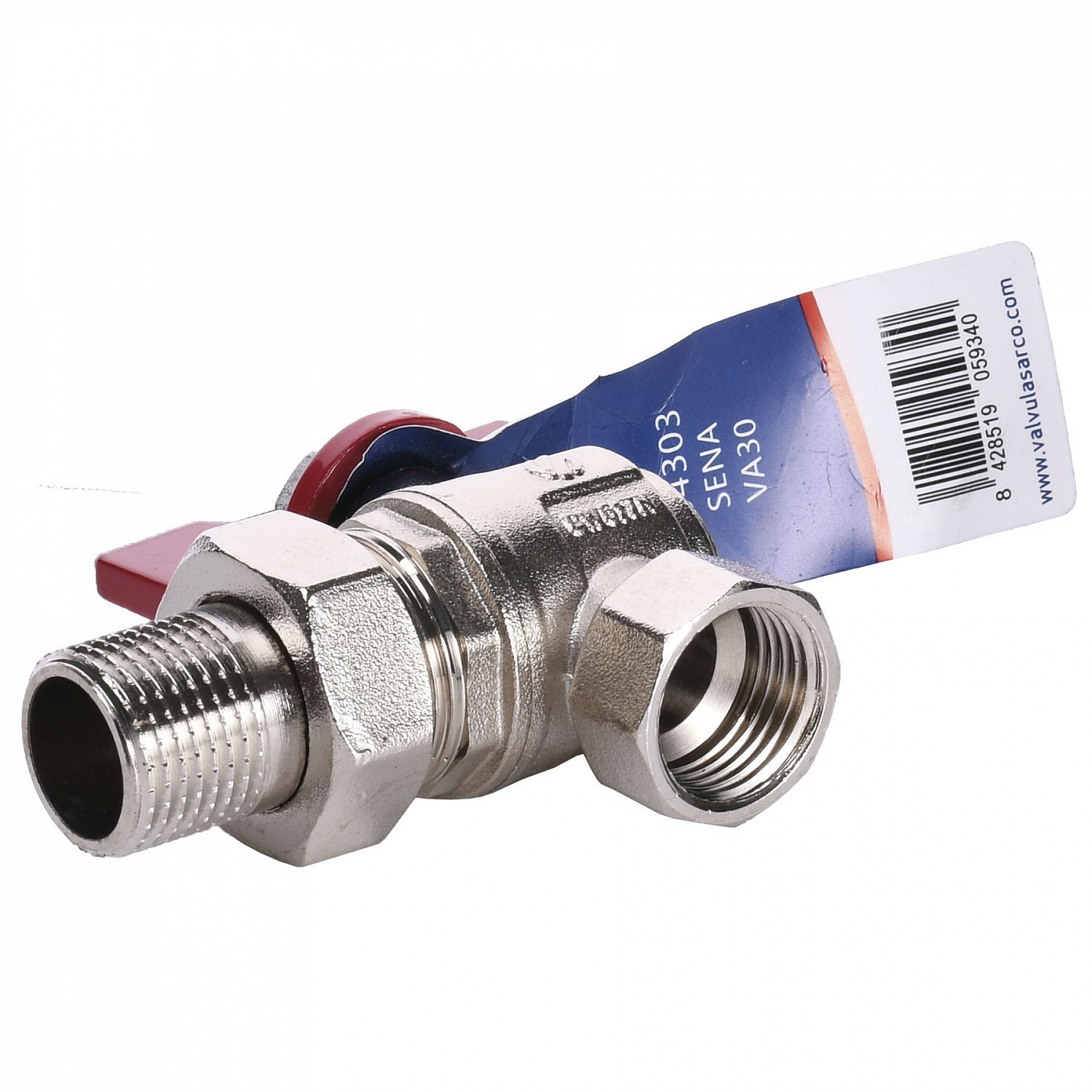 Кран кульовий кутовий з американкою ARCO 1/2″ SENA 154303 в інтернет-магазині Yago