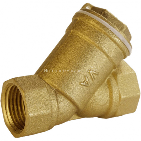 Фільтр грубої очистки латунний 1/2″ВР х 1/2″ВР ливарний Б3301А VA в інтернет-магазині Yago