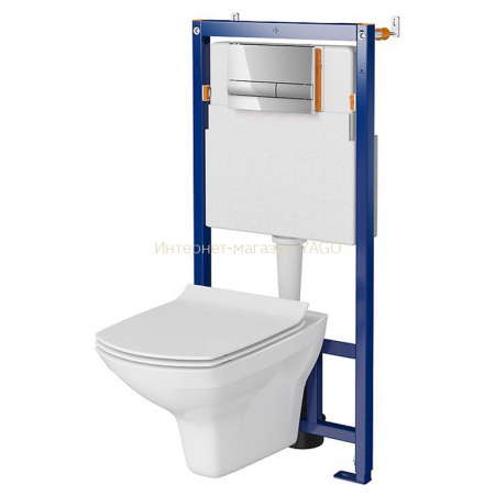 CET В656  ІНСТ СИС-МА TECH LINE OPTI CARINA CLEAN ON з кр/ дюр. ліфт SLIM  кнопка OPTI  A2 хром блиск