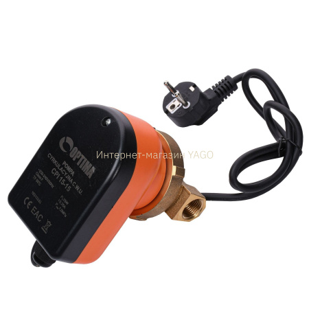 Насос рециркуляційний Optima CPI 15-15 84 мм + кабель з вилкою! в інтернет-магазині Yago