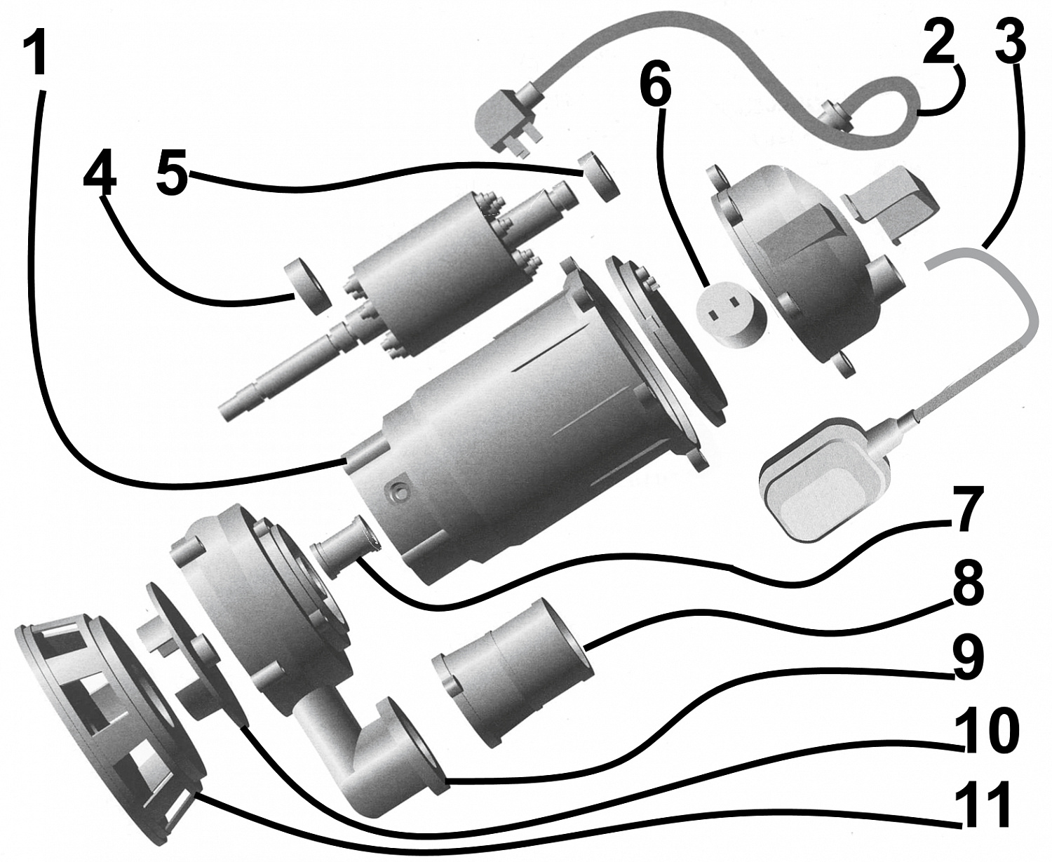Насос фекальний  VOLKS pumpe  WQD10-12 1,1кВт в інтернет-магазині Yago