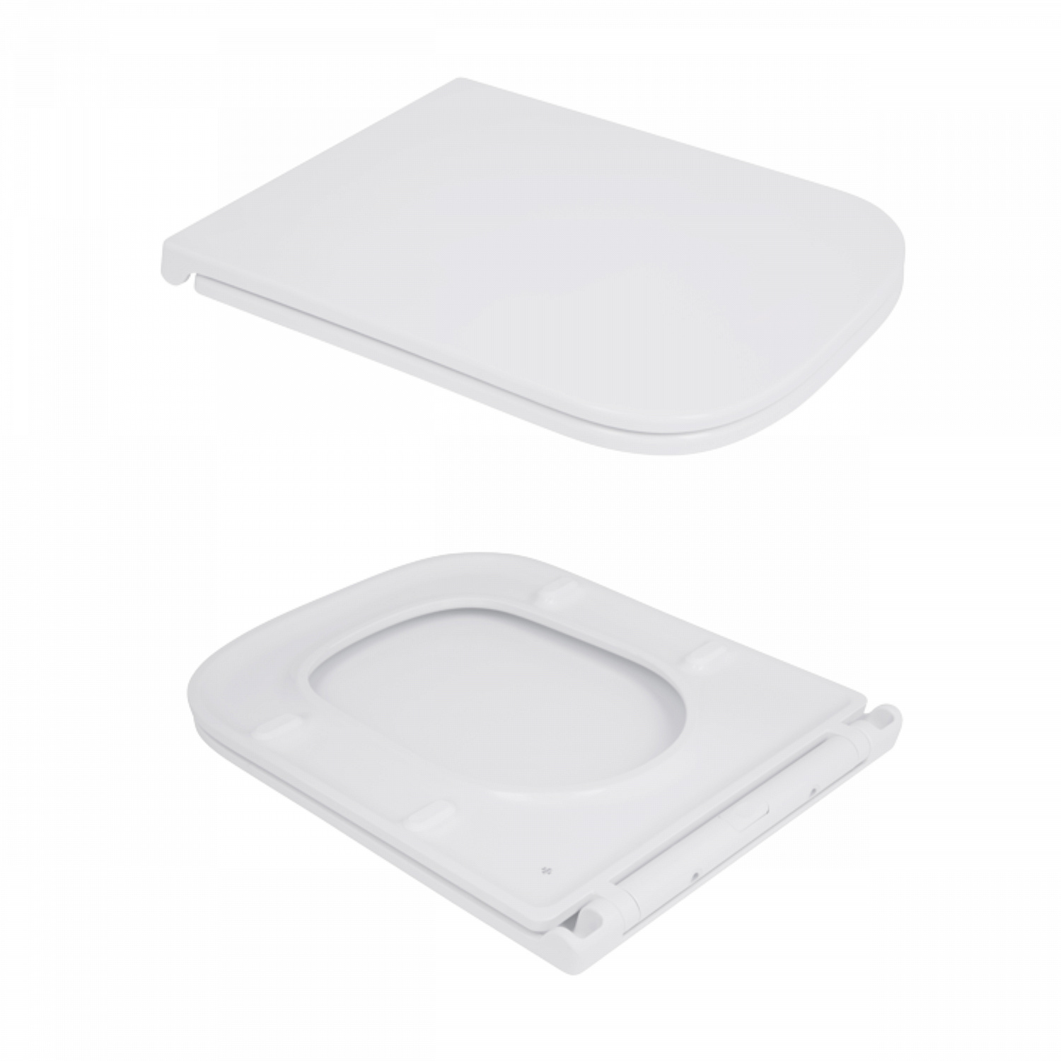 Унітаз-компакт Qtap Cardinal Ultra Quiet безободковий з сидінням Soft-close QT04222168AUQ3W