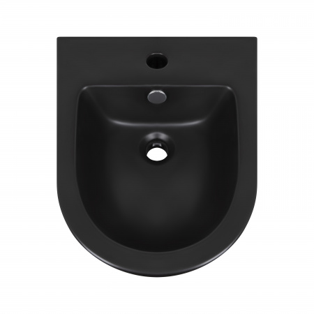 Біде підвісне Qtap Robin 495х370х325 Matt black QT1355046FMB