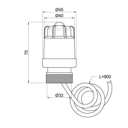 Сервоповід SD Plus M30x1,5 SD347