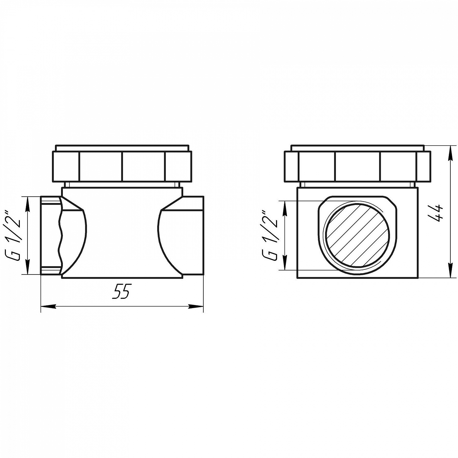Фільтр грубого очищення для газа SOLOMON 1/2″ F8016 в інтернет-магазині Yago