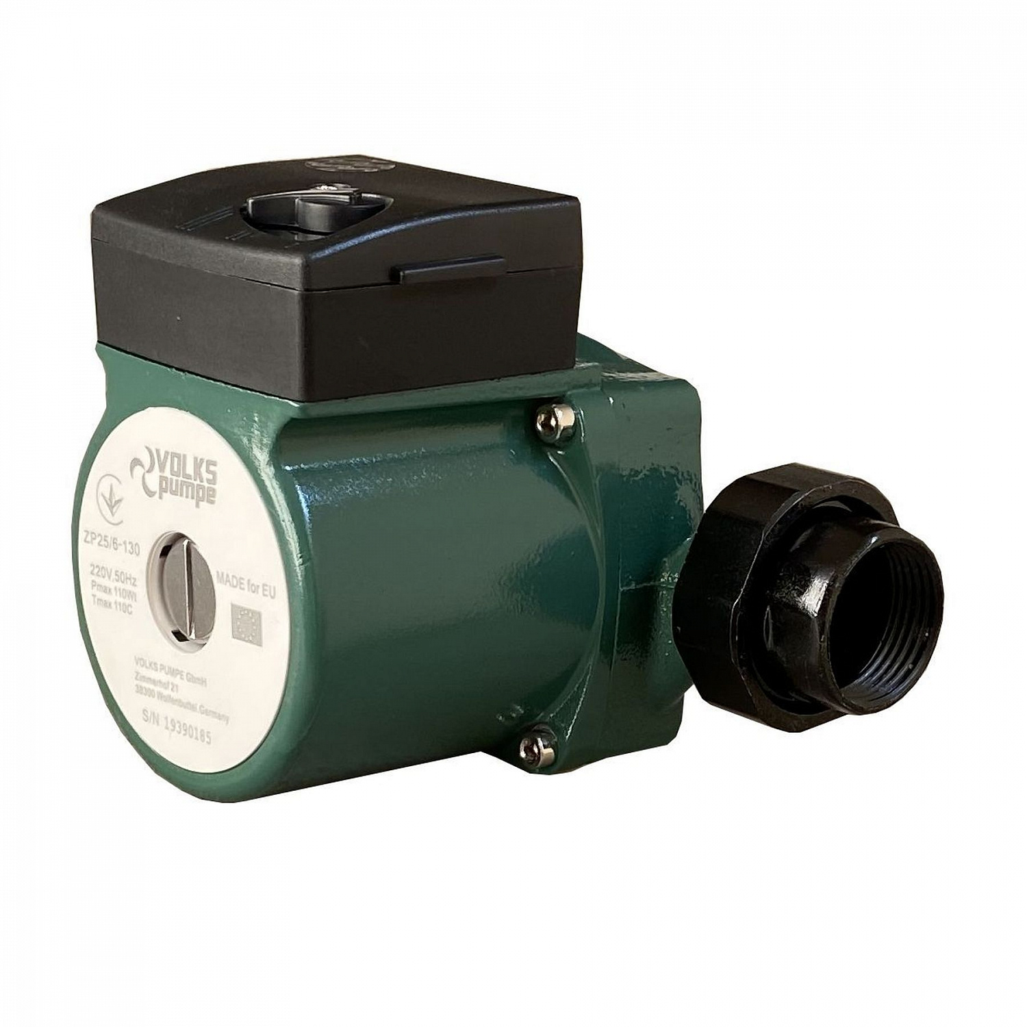 Насос циркуляційний VOLKS pumpe  ZP25/6 130мм + гайки в інтернет-магазині Yago