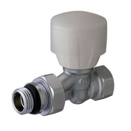 Кран радіаторний прямий SOLOMON 1/2″ з гумовим ущільнювачем 161404 верх в інтернет-магазині Yago