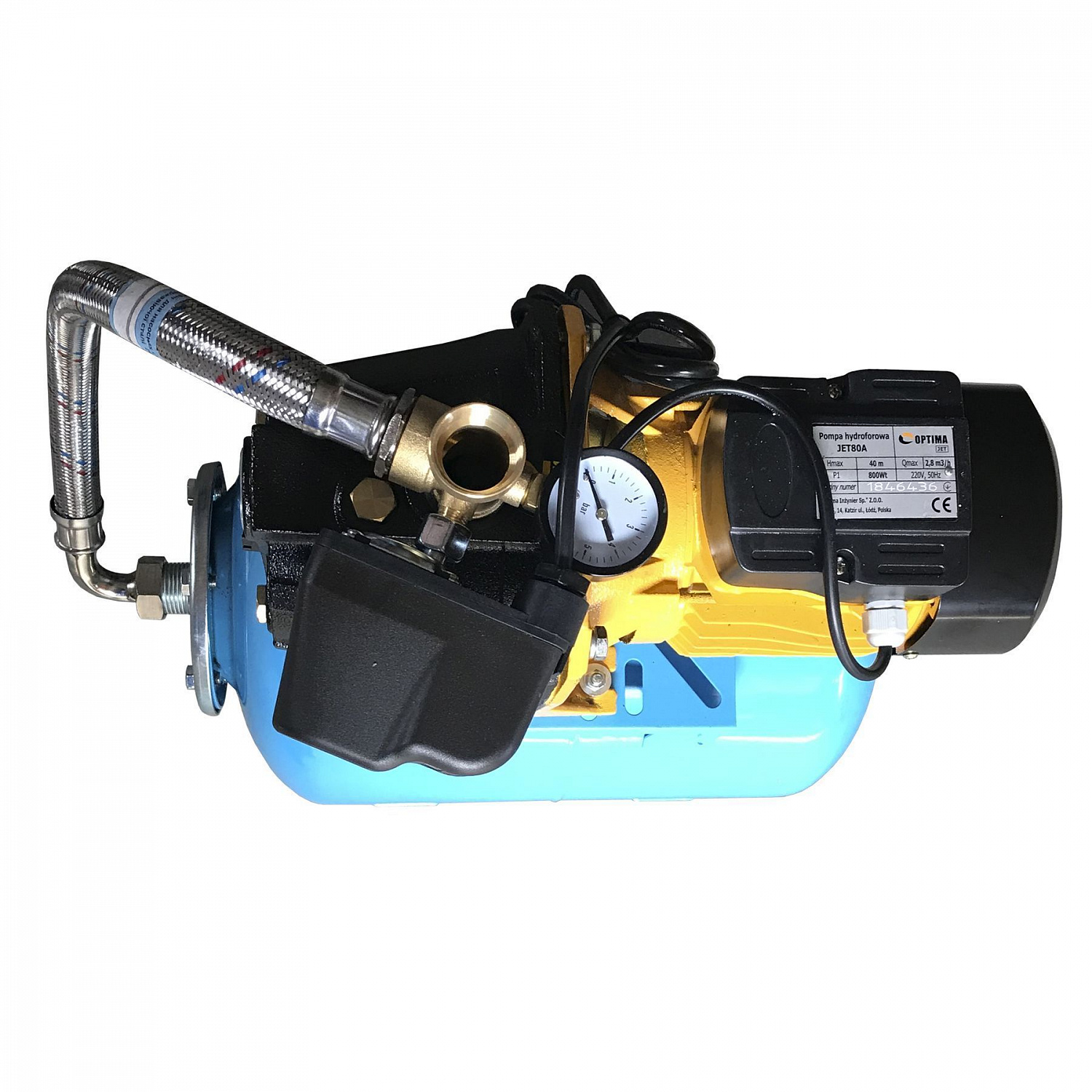 Насосна станція Optima JET 80A-24 0,8кВт чавун короткий на гребінці в інтернет-магазині Yago