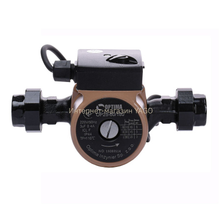 Насос циркуляційний Optima OP25-60 180мм + гайки + кабель з вилкою в інтернет-магазині Yago