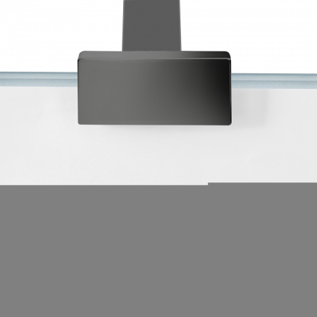 Душова перегородка Qtap Walk-In Standard BLM201.C8 100х200 см, скло Clear 8 мм, покриття CalcLess