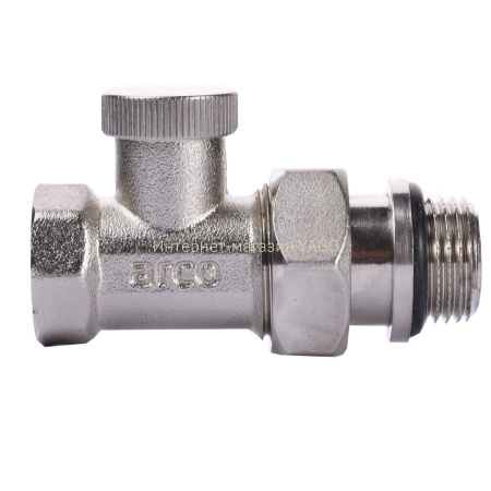 Кран радіаторний прямий  ARCO 1/2″ під ключ з ущільнювачем 507655 в інтернет-магазині Yago