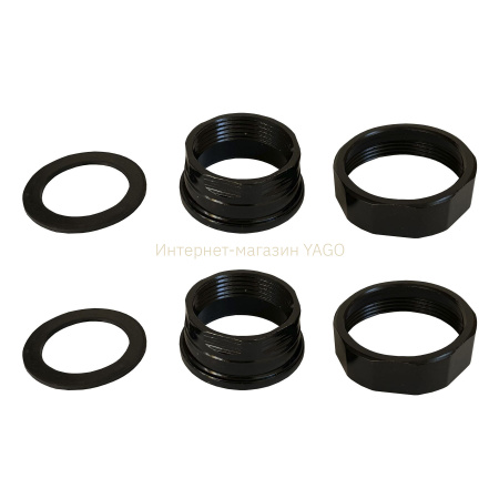 Комплект гайок  2″ - 1 1/4″ сталь  (2 шт) в інтернет-магазині Yago