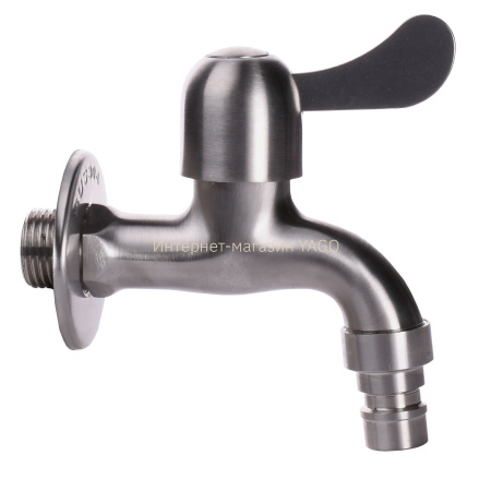 Кран кульовий для поливу Q PROFESSIONAL 1/2″ NV-QP3003 SUS304 нержавійка в інтернет-магазині Yago