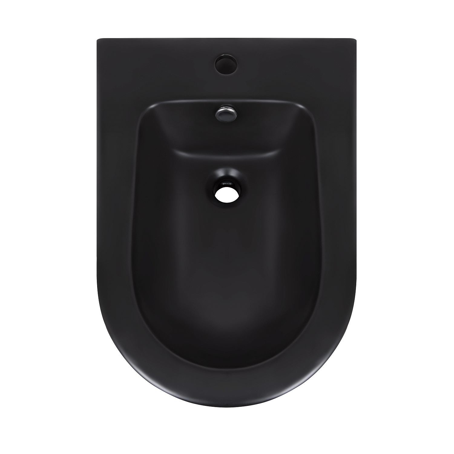 Біде підлогове Qtap Scorpio 530x360x395 Matt black QT14441003CMB