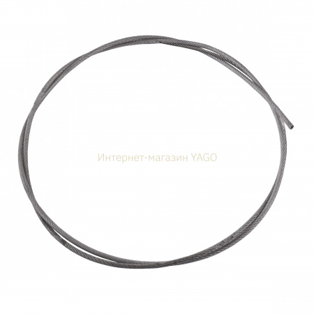 Трос для свердловинних насосів нерж. з обплетенням 3 мм ( 200 м ) в інтернет-магазині Yago