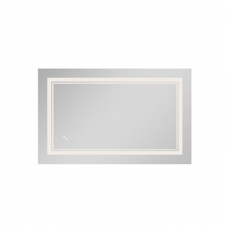 Дзеркало Qtap Cardinal (CA1) 700х500 з LED-підсвічуванням Touch, з антизапотіванням, з димером, рег. темп. кольору (3000-6500K) QT0478C5070