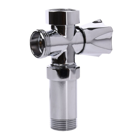 Кран вентильний для пральної машини Q PROFESSIONAL 3/4″x3/4″x3/4″ з подовжувачем NV-QP170 в інтернет-магазині Yago