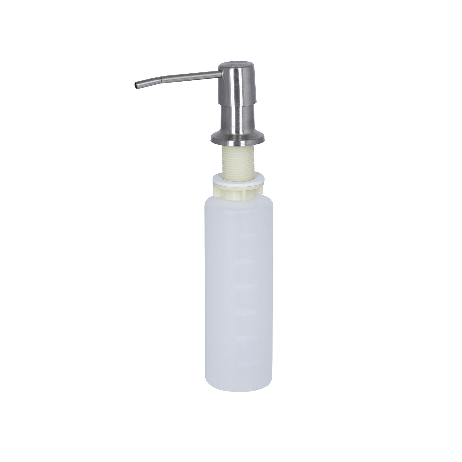 Мийка для кухні інтегрована Lidz Handmade H6350L крило ліворуч (LDH6350BRUL45588) Brushed Steel 3,0/1,0 мм