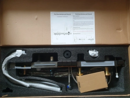 Багатофункціональне кухонна мийка з нержавіючої сталі в комплекті зі змішувачем