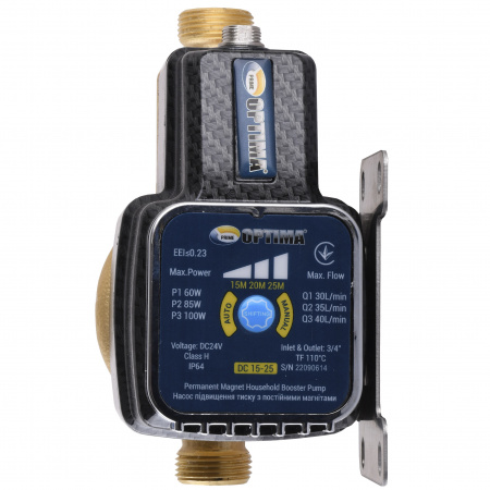 Насос підвищення тиску Optima Prime DC 15-25 AUTO в інтернет-магазині Yago