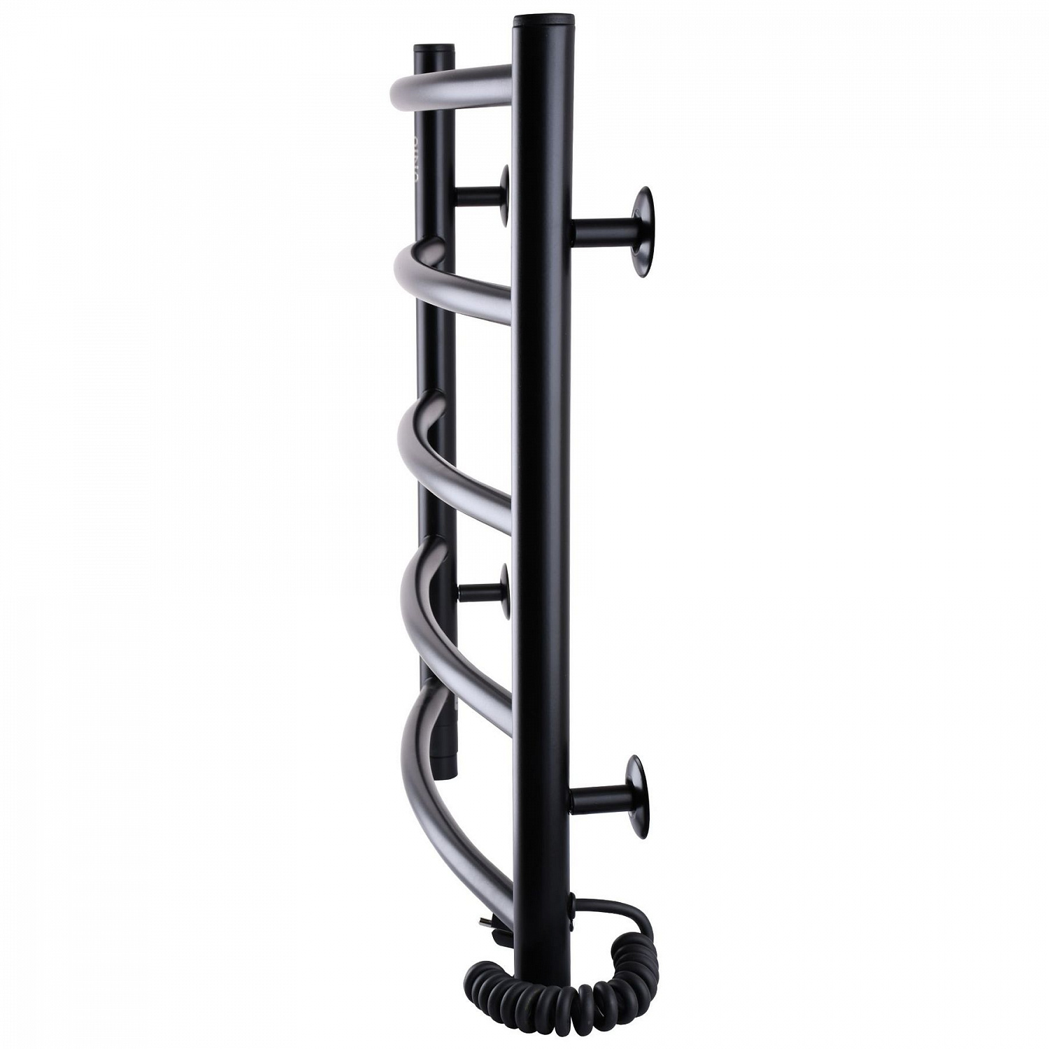 Рушникосушарка UNIO LD ER 500-500-5 BLK Драбинка Дуга електро чорна в інтернет-магазині Yago