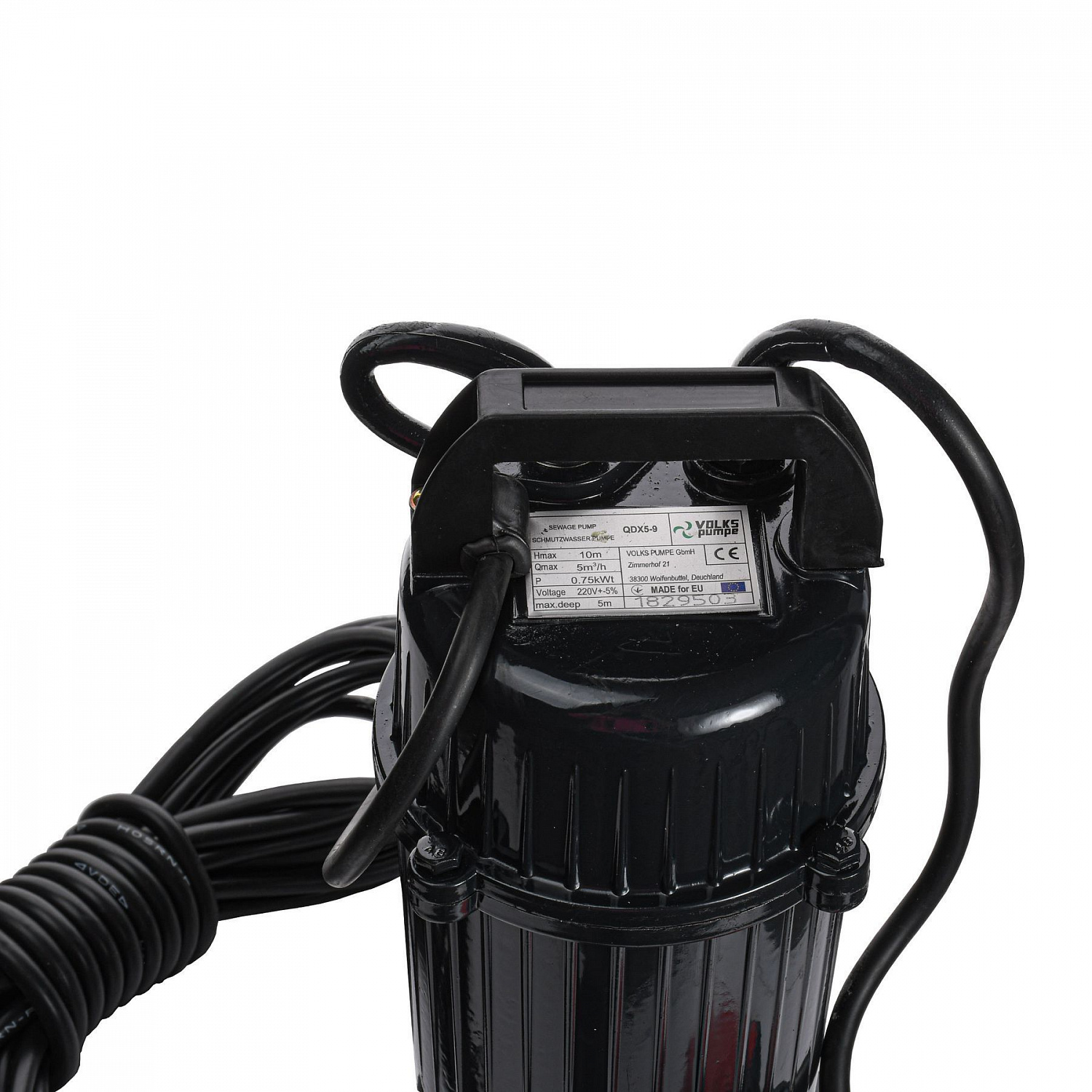 Насос дренажний VOLKS pumpe QDX5-9 0,75кВт в інтернет-магазині Yago