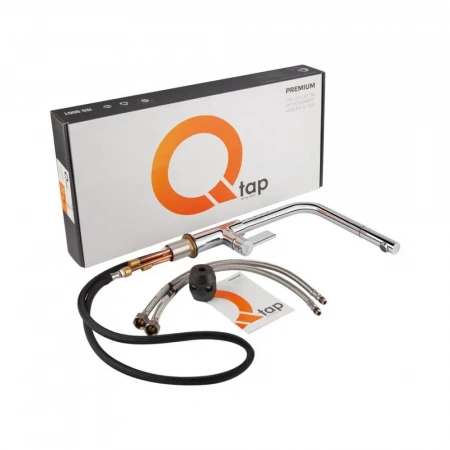 Кухоний змішувач з висувним шлангом лійки QT Iris CRM 007F