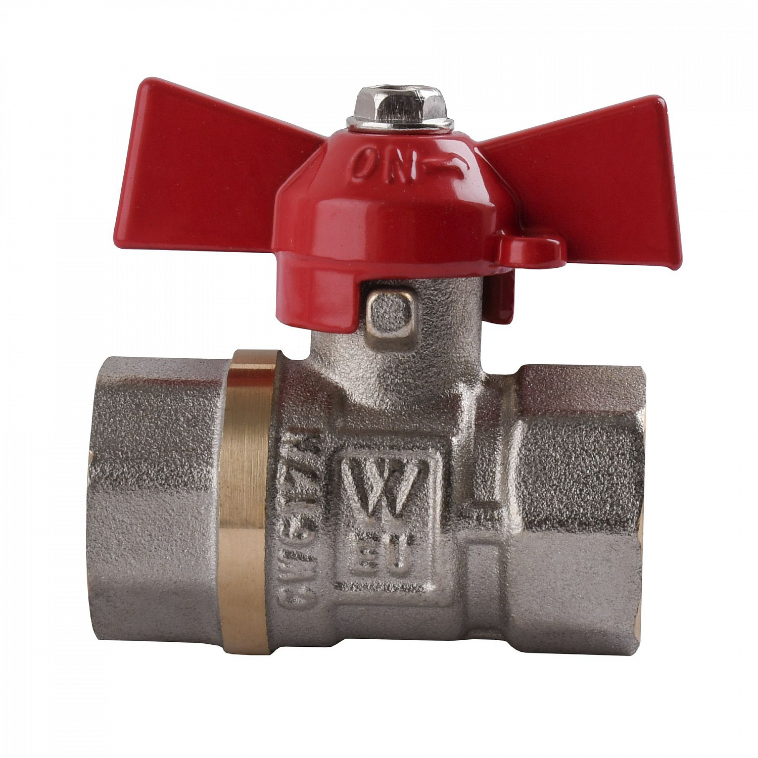 Кран кульовий прямий WATER VALVE  1/2″ ВВ КБ NV-V Q001 в інтернет-магазині Yago